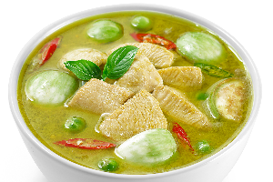 Chicken green curry-แกงเขียวหวานไก่ 