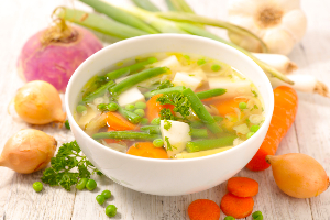 Minced chicken soup-ต้มจืดไก่สับ 