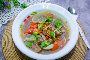 Beef soup-ซุปเนื้อสด 