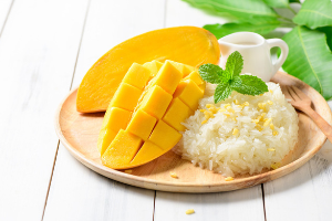 Mango sticky rice-ข้าวเหนียวมะม่วง