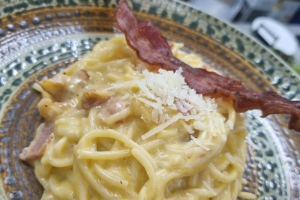 สปาเกตตี้คาโบนาร่า (Spaghetti Carbonara)