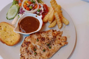 สเต็กไก่นุ่ม