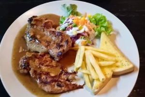 สเต็กไก่จัมโบ้