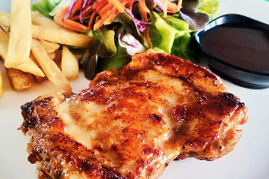 สเต็กไก่สไปซี่