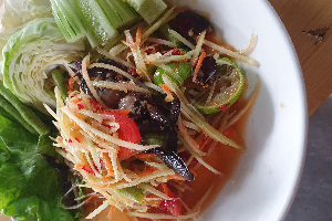 ส้มตำปูปลาร้า