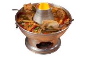 ต้มแซ่บกระดูกหมู (หม้อไฟ)