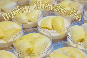 เค้กทุเรียนชีสพาย