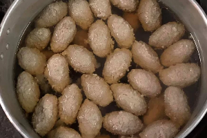 หมูแฮมเบิร์ก 1 ก้อน