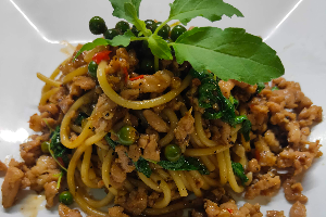 สปาเก็ตตี้ขี้เมาหมู