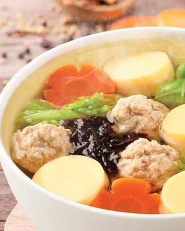 GEANG JUED WOON SEN MOO SUB / แกงจืดวุ้นเส้นหมูสับ