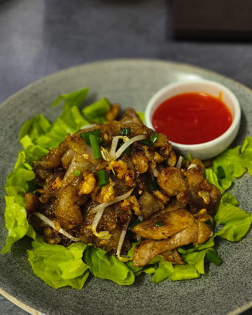 KOUY TIEW KUA GAI / ก๋วยเตี๋ยวคั้วไก่