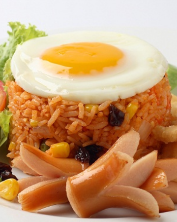KHAO PAD AMERICAN / ข้าวผัดอเมริกัน (เด็ก)