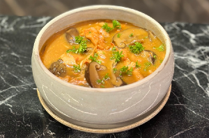 Grilled Chicken And Mushrooms