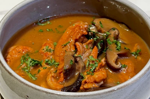 Chicken Meatballs In Mushroom Sauce