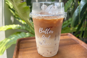  กาแฟลาเต้ (เย็น)