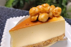 แมคคาเดเมียคาราเมลชีสเค้ก