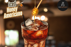 Honey Americano อเมริกาโน น้ำผึ้ง
