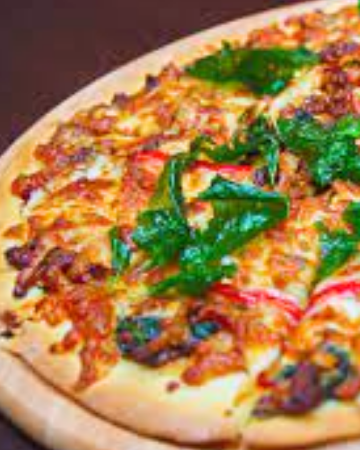 KRA PHAO MOO SUB / พิซซ่ากะเพราหมูสับ