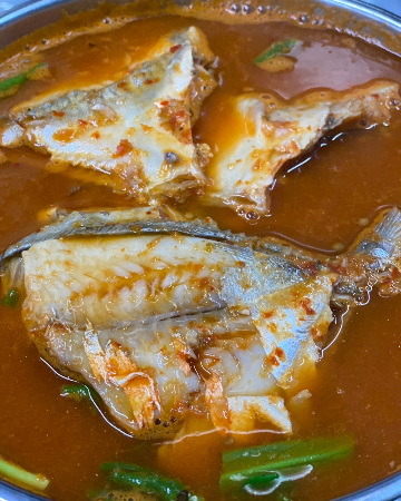 แกงส้ม ปลาแป้น สด