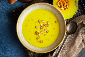Oven Baked Pak Chong Pumpkin Cream Soup