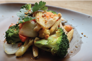 Oyster sauce Stir-fried 