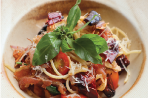 Aglio e Olio Spicy Bacon