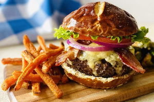 A.10 Wagyu Beef Burger