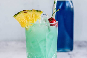 B.23 Blue Hawaii Mocktail