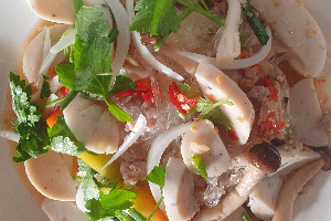 ยําวุ้นเส้นหมูยอ