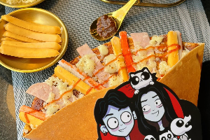 #65 Pizza + Sausage + Cheese