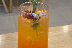 มะม่วงสตอเบอรี่เอด  스트로베리 망고 에이드  Strawberry Mango ade
