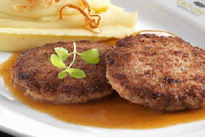 Minced meat patties - Faschierte Laibchen - ไส้สับ