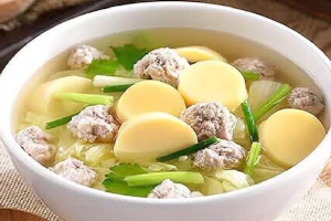 Tofu soup - Tofu Suppe - ซุปเต้าหู้