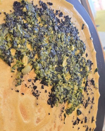 SV8. Truffle x White creamed spinach