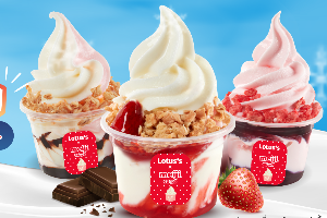 ไอศครีมรสนม แบบถ้วย