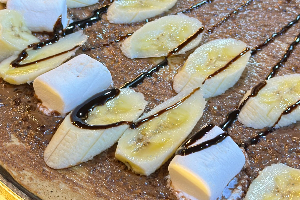 #1 Nutella + Cheese +Banana