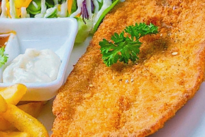 สเต็กปลาทอด