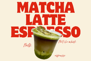 Matcha Latte  espresso