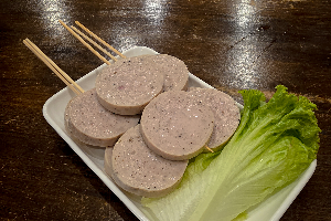 หมูย่อเสียบไม้