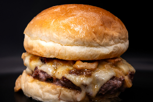 Mushroom Swiss Burger