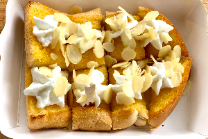 วิปครีมอัลมอนด์ แผ่น