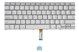 Keyboard TH/US MacBook Pro (15-inch Mid/Late 2007, 2.4/2.2GHz) MacBook Pro (15-inch, Early 2008) Model A1226 A1260