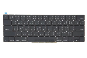 Keyboard TH/US MacBook Pro (13-inch, 2016, Four Thunderbolt 3 Ports) MacBook Pro (15-inch, 2016) MacBook Pro (13-inch, 2017, Four Thunderbolt 3 Ports) MacBook Pro (15-inch, 2017) Model A1706,A1707