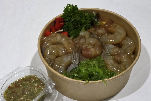 ข้าวหน้ากุ้งดอง