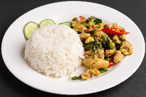 S11 ผัดเขียวหวานผัดแห้ง