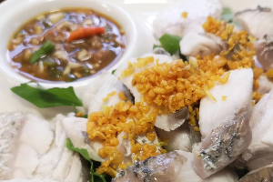 S14 ปลากระพงลวกจิ้ม