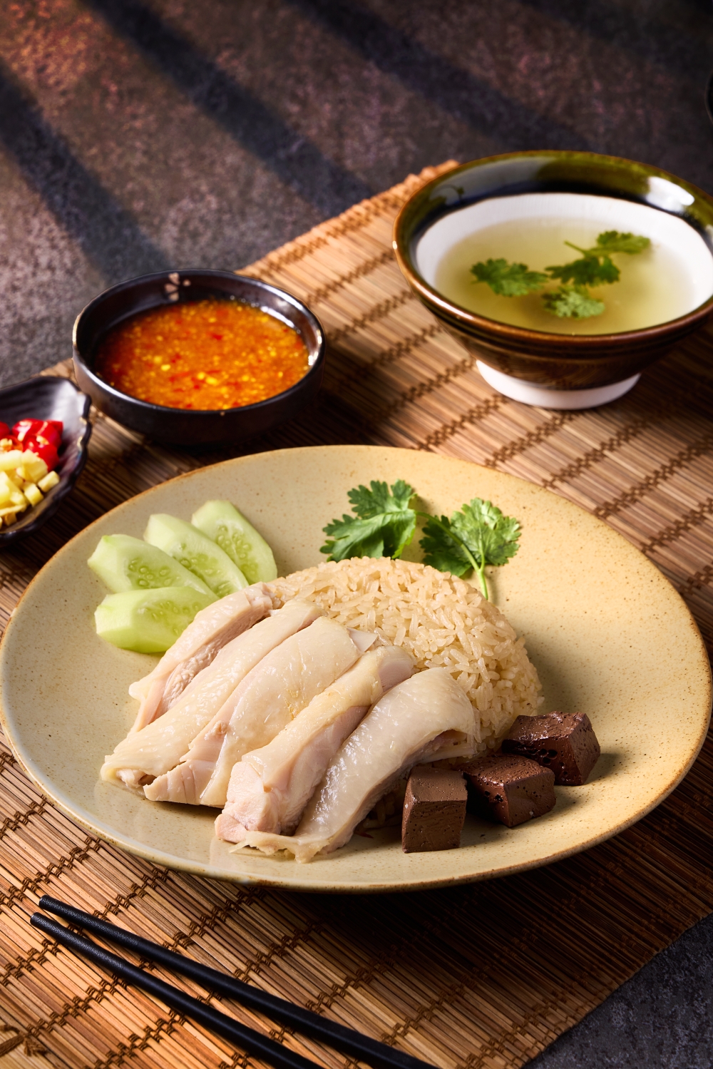 ข้าวมันไก่ต้ม