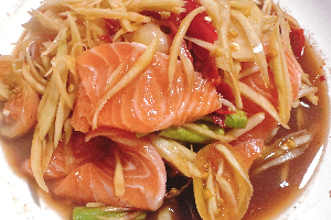 ตำแซลมอน 🔥ลดพิเศษ🔥