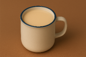 นมสดน้ำตาลโตนดร้อน | Hot Palm Sugar Milk