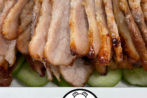 ข้าวคอหมูย่าง